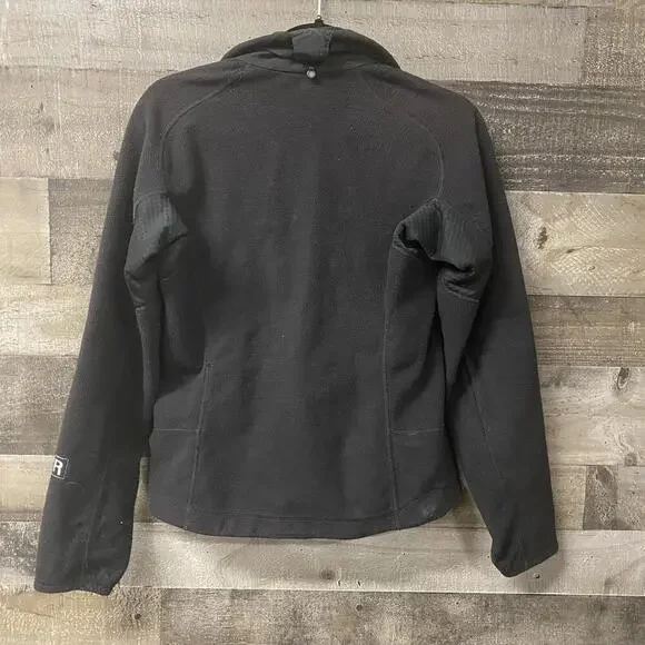 Vintage Y2K Patagonia Women's Size Small Black Full Zip Fleece Jacket Coat - Picture 2 of 8